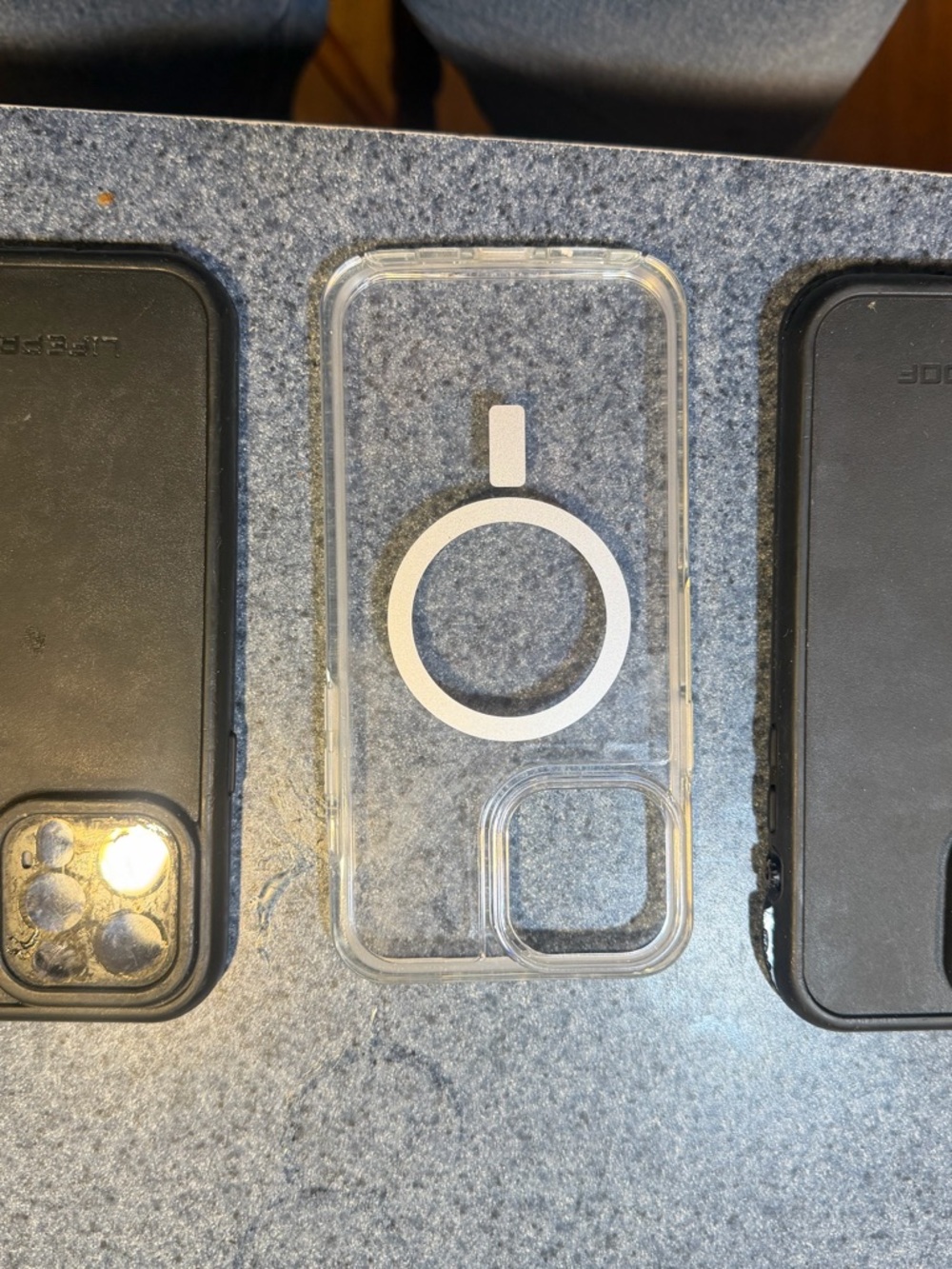 New OtterBox Clear MagSafe-Style Transparent Phone Case with Magnetic Ring